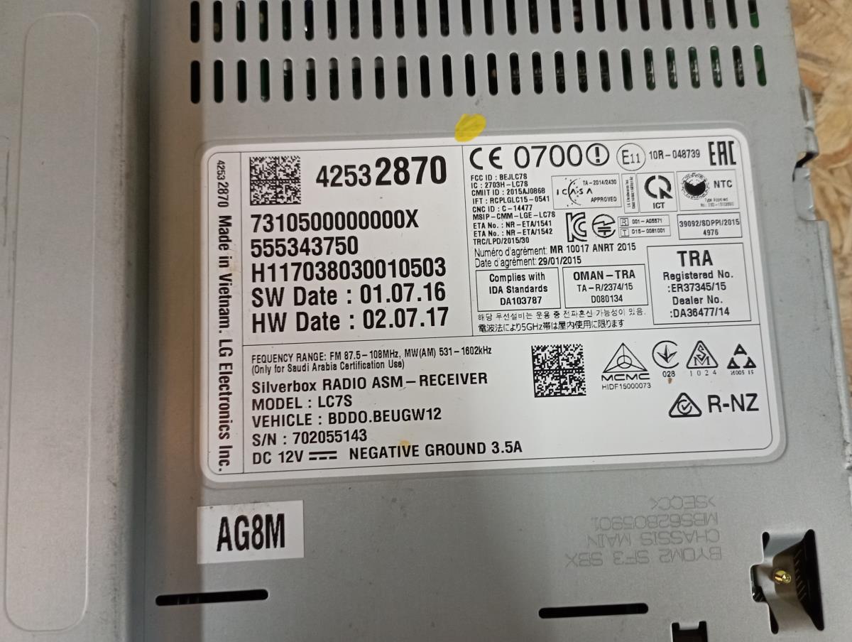 Car radio OPEL Astra K Imagem-5