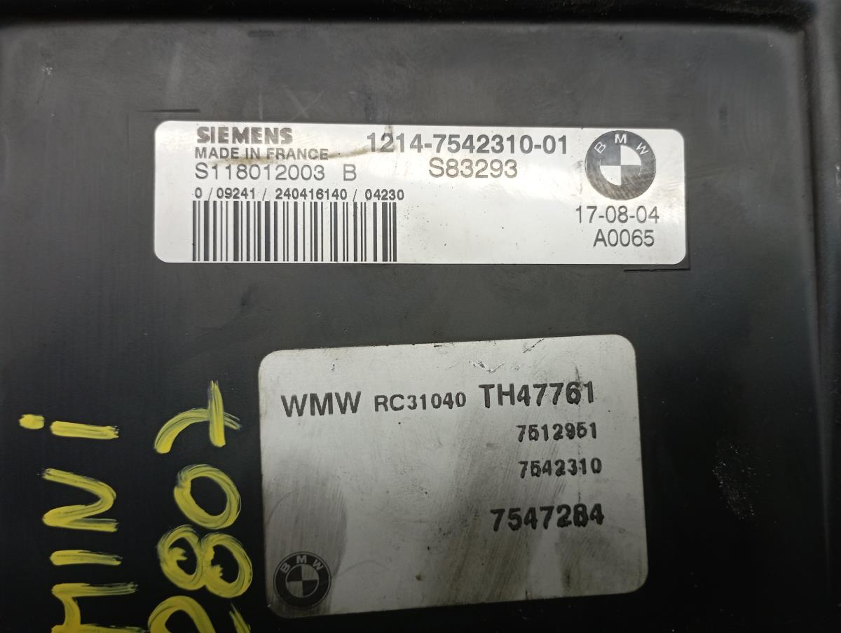 Centralina motor / ECU MINI Mini (R50, R53) Imagem-3
