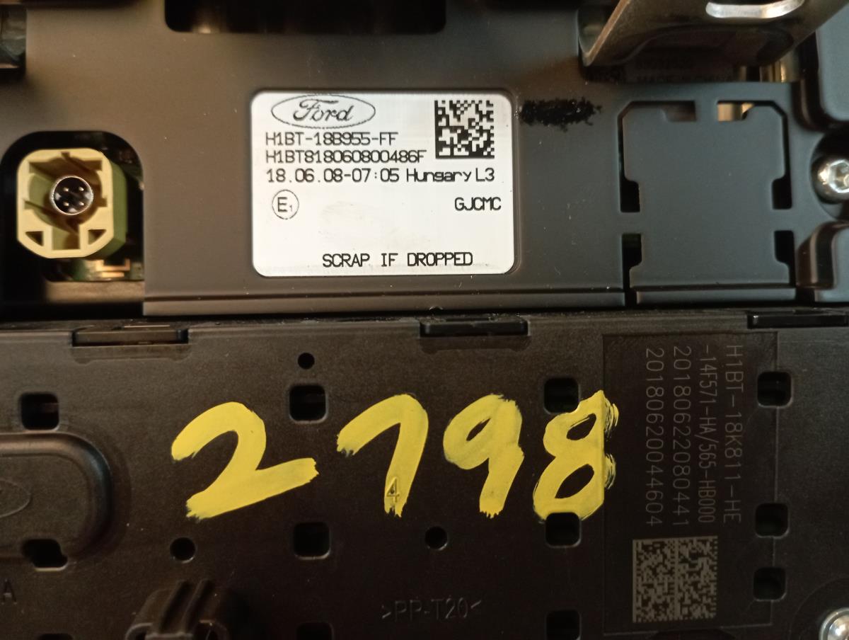 Display Monitor FORD Fiesta VII (HJ, HF) Imagem-3