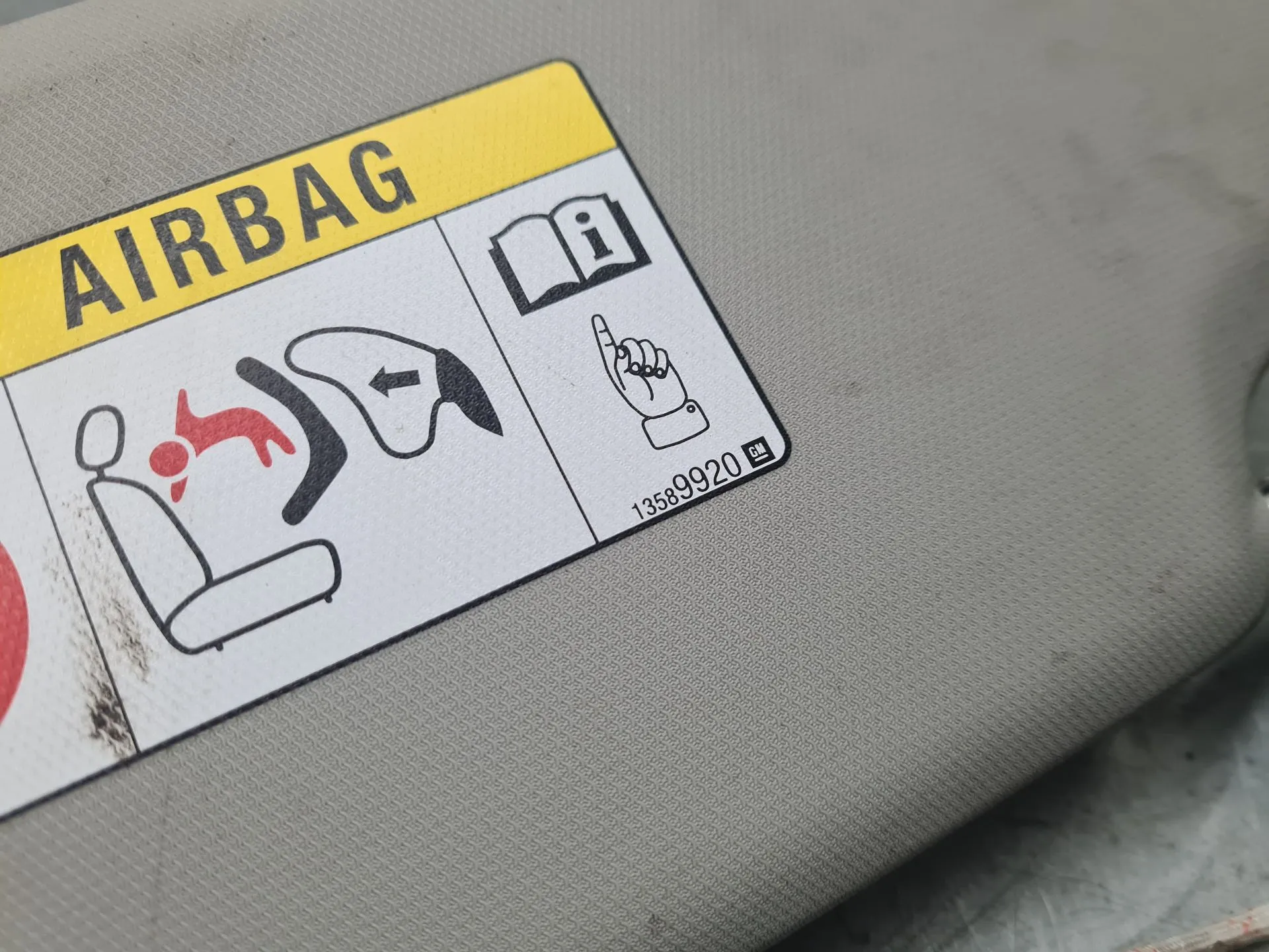 Right Sun Visor OPEL Astra K Imagem-3