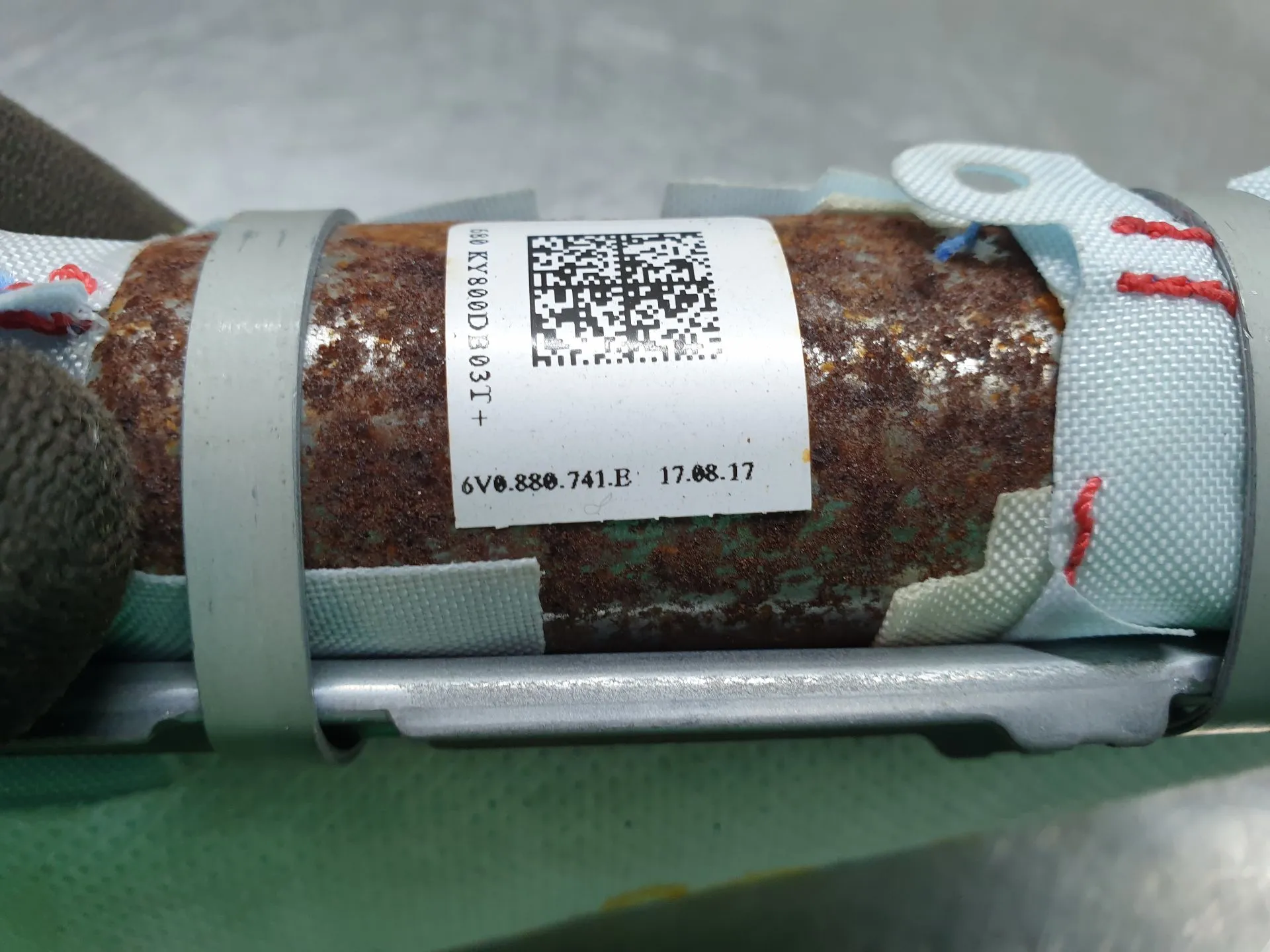 Airbag Cortinha Izquierdo SKODA Fabia III Hatchback (NJ3) Imagem-3