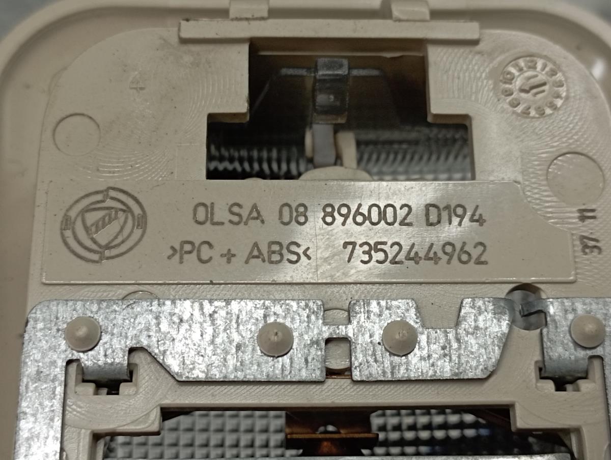 Plafonier frente FIAT 500 (312_) Imagem-2