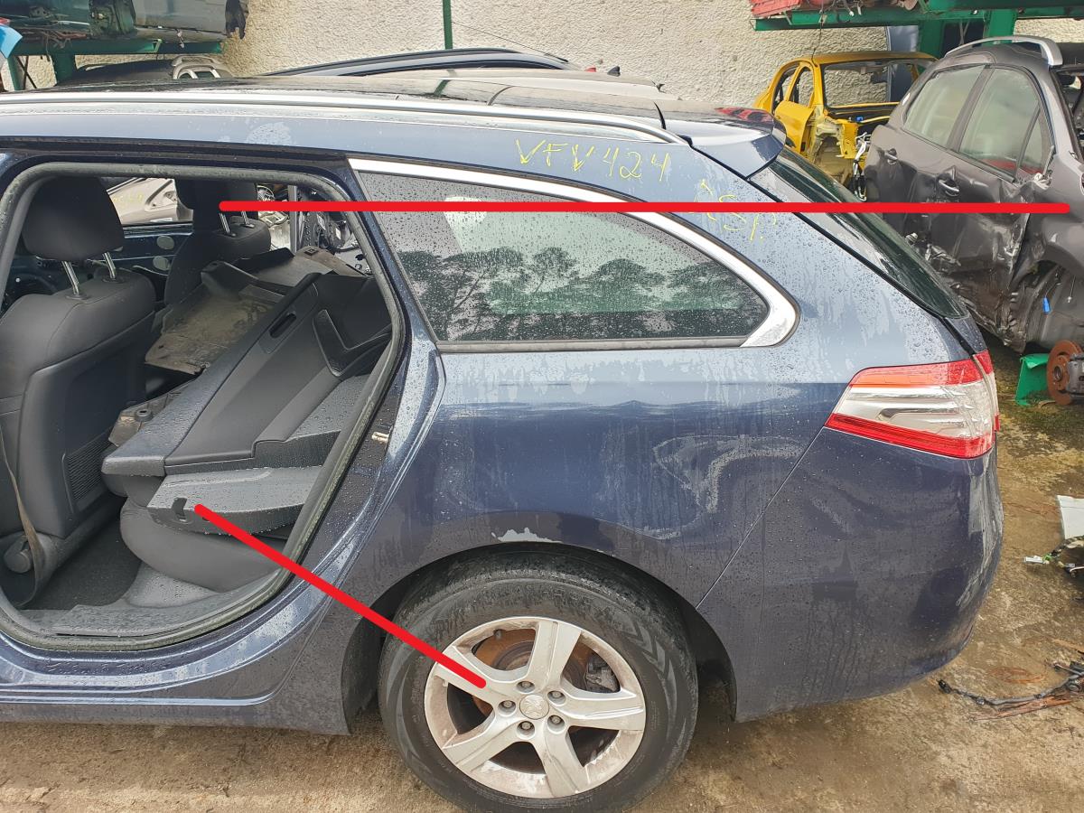 Panneau arrière gauche PEUGEOT 508 SW