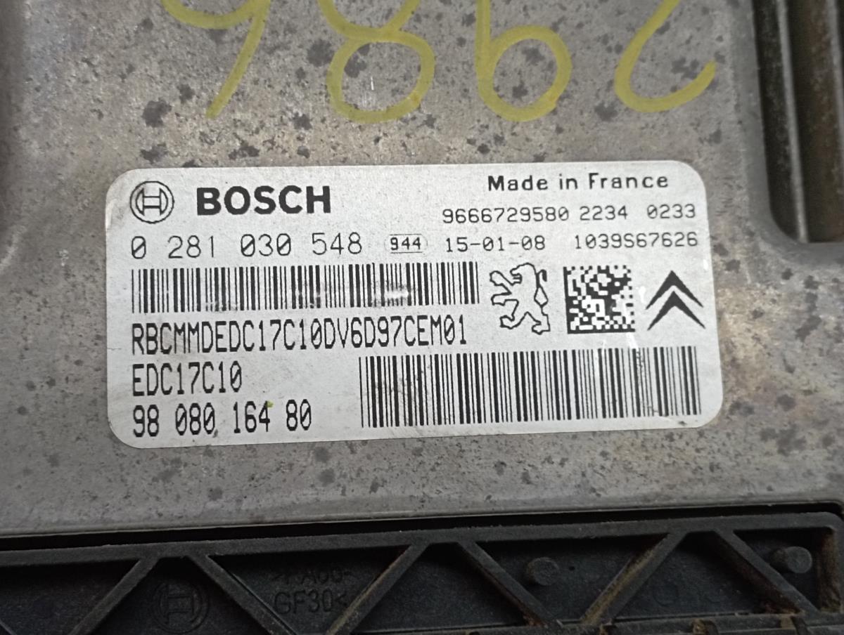 Centralina motor / ECU CITROËN C4 Cactus Imagem-3