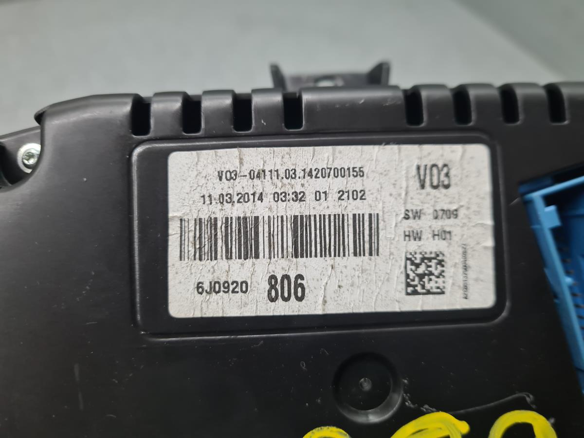 Quadrante / painel de instrumentos SEAT Ibiza IV (6J5, 6P1) Imagem-5