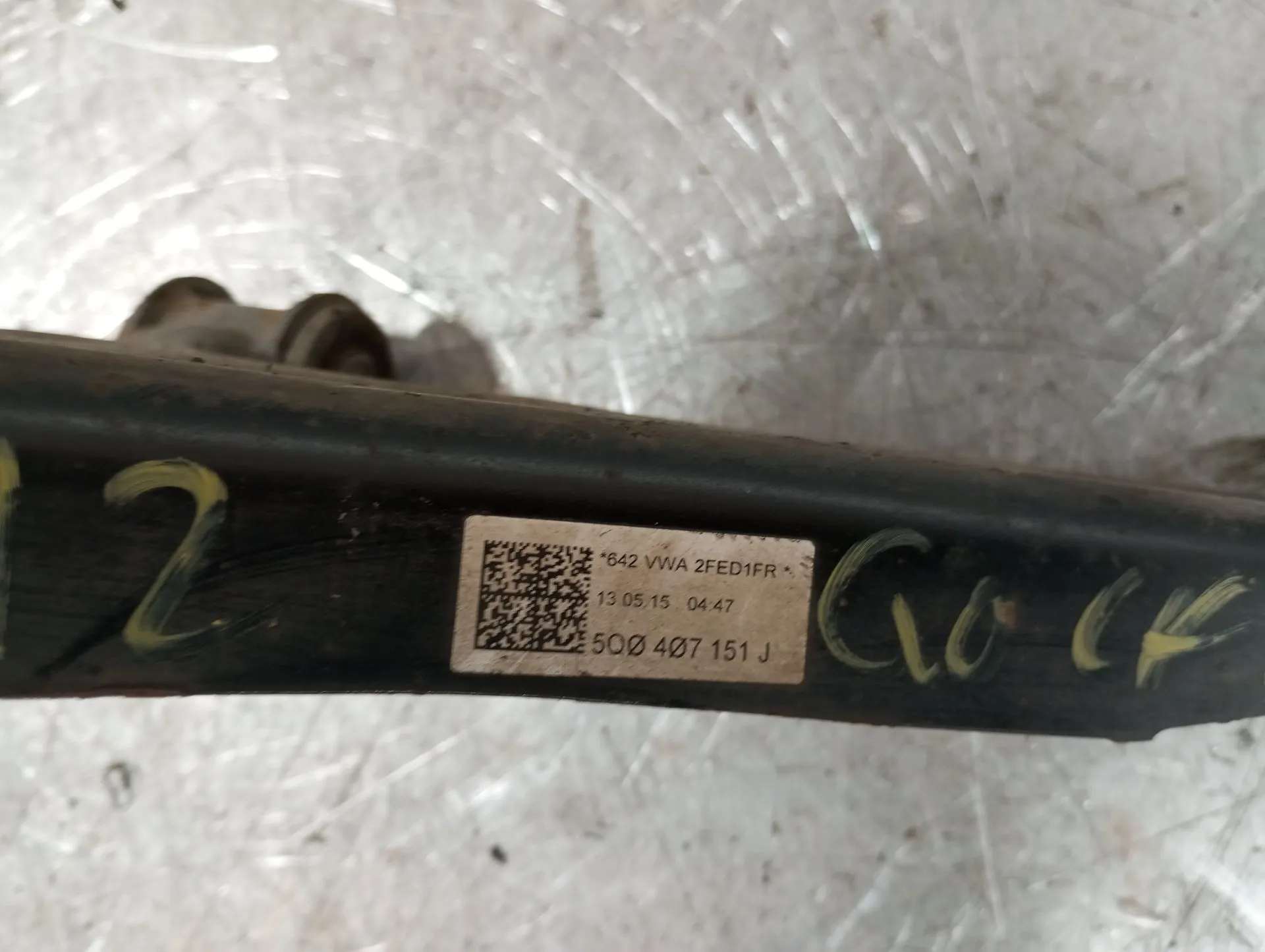 Left front suspension arm VOLKSWAGEN Golf VII (5G1, BQ1, BE1, BE2) Imagem-2