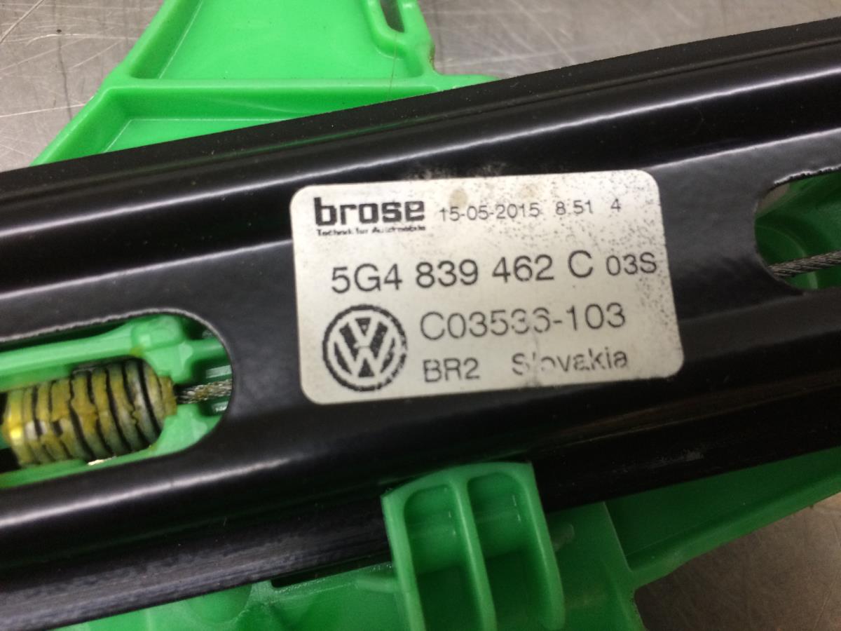 Elevador vidros trás direito VOLKSWAGEN Golf VII (5G1, BQ1, BE1, BE2) Imagem-2