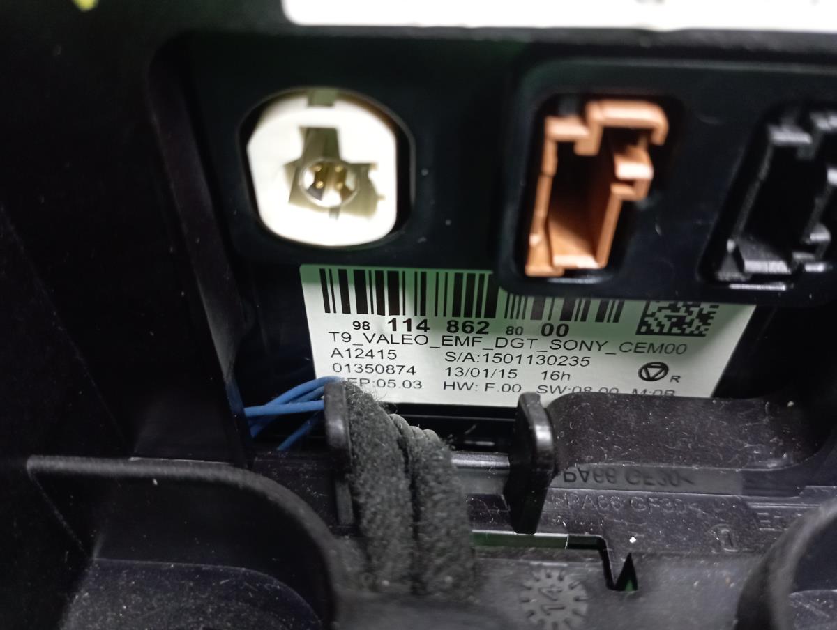 Pantalla / pantalla de información CITROËN C4 Cactus Imagem-1