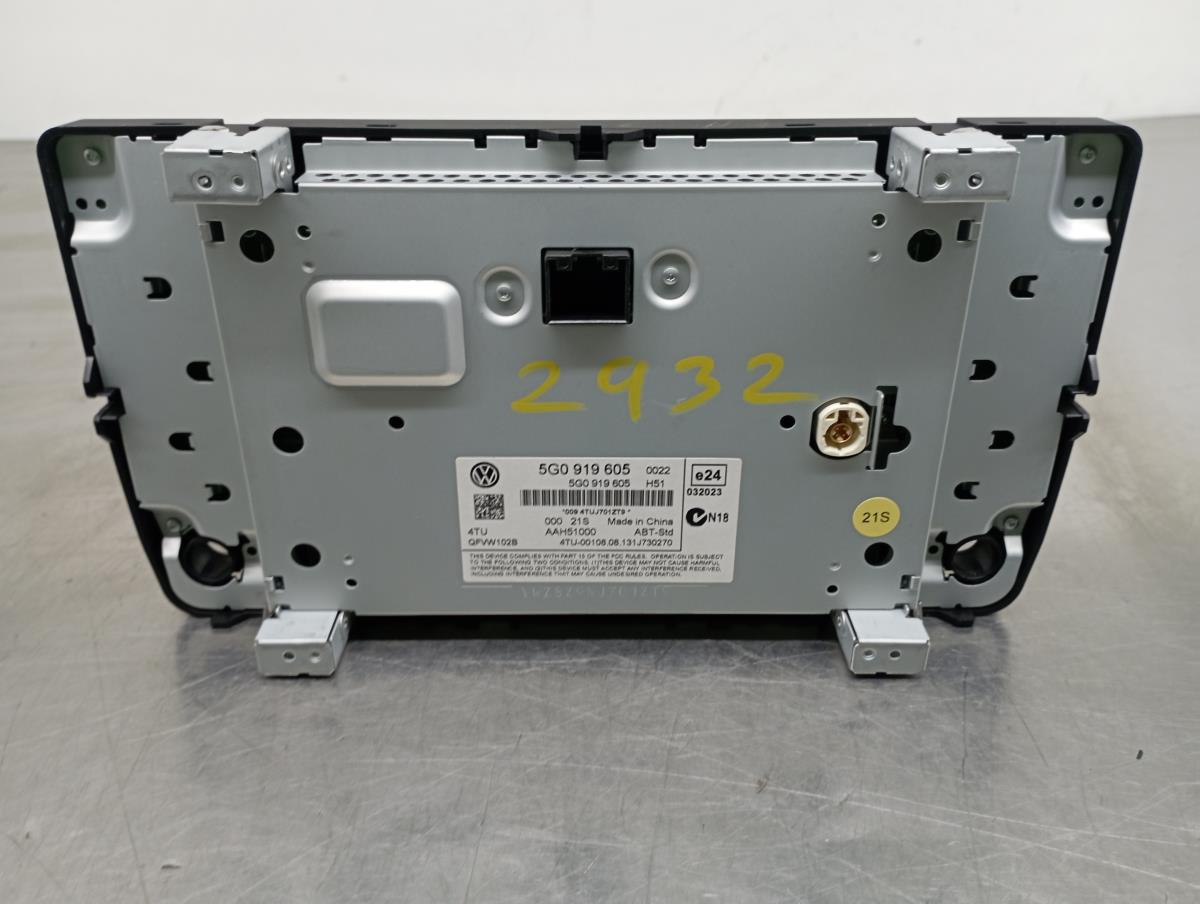 Display / ecrã de informações VOLKSWAGEN Golf VII (5G1, BQ1, BE1, BE2) Imagem-1