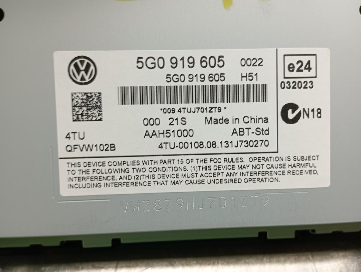 Kit Auto-rádio VOLKSWAGEN Golf VII (5G1, BQ1, BE1, BE2) Imagem-4