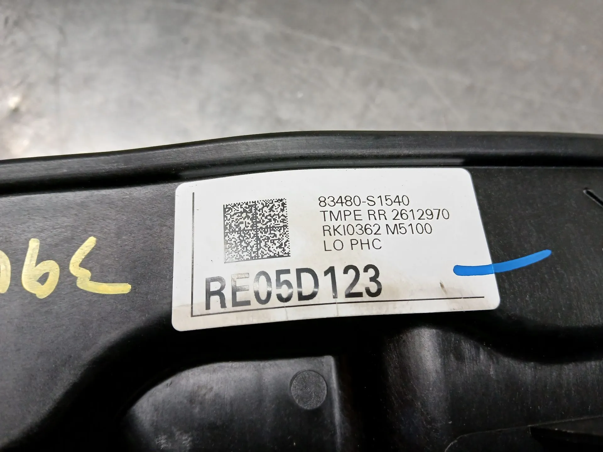 Elevalunas trasero derecho HYUNDAI Santa Fé IV (TYM) Imagem-4