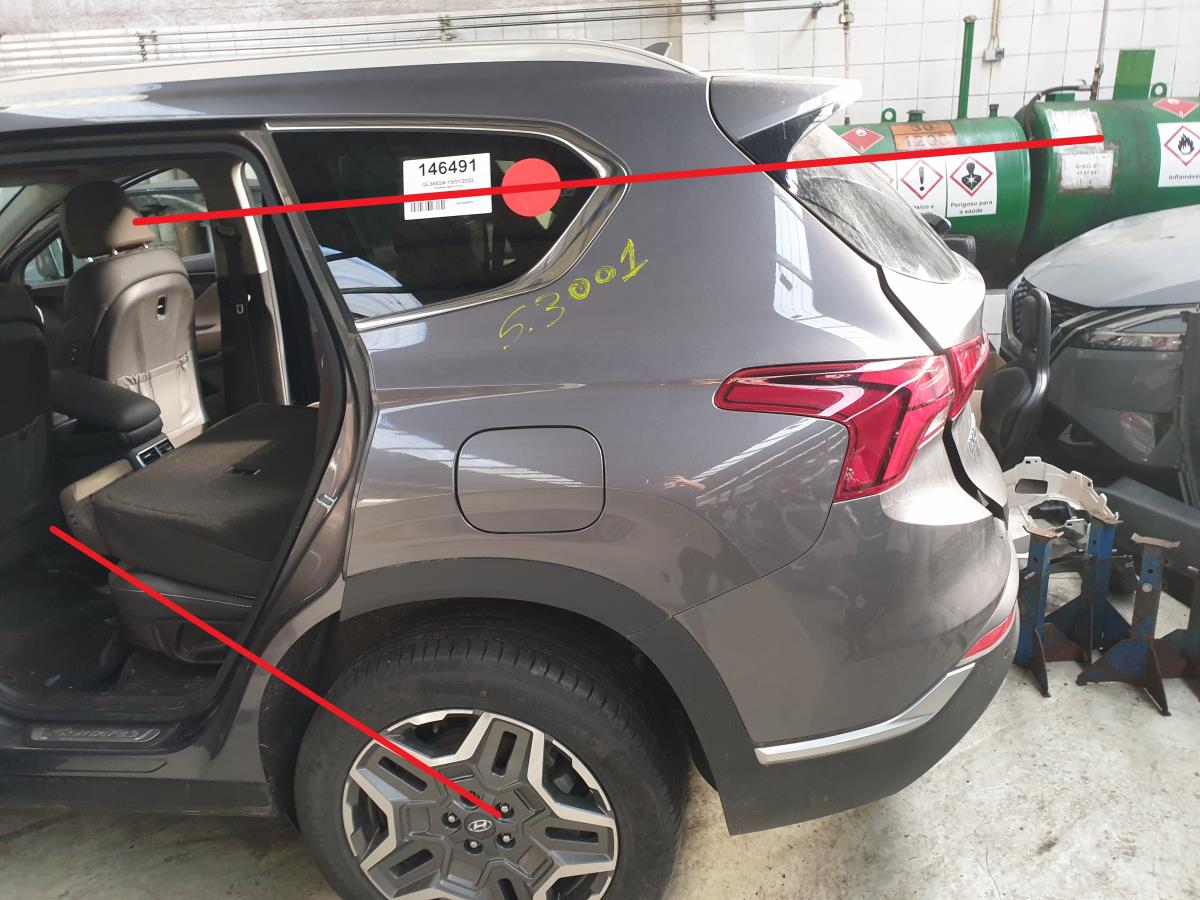 Pannello posteriore sinistro HYUNDAI Santa Fé IV (TYM)