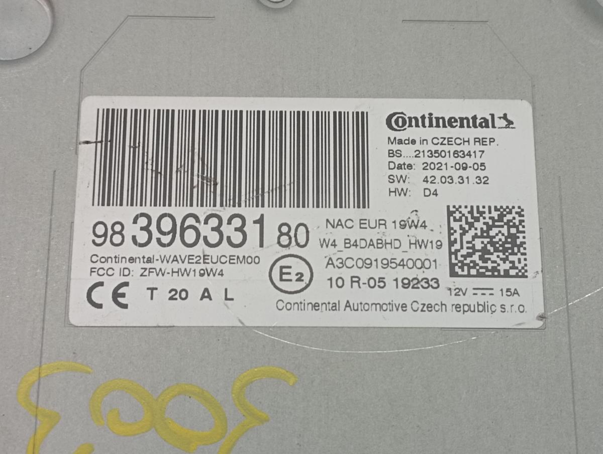 Radio / Autoradio PEUGEOT 508 SW II Imagem-2