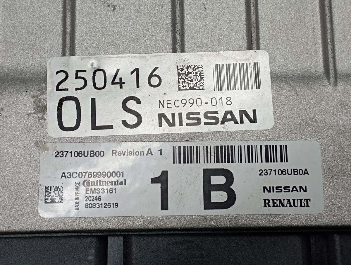 Centralina motor / ECU NISSAN Qashqai III (J12) Imagem-3