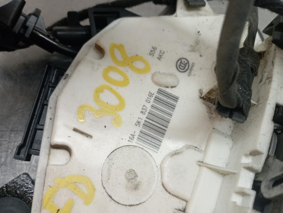 Serratura / chiusura porta Anteriore Destro VOLKSWAGEN Golf VII (5G1, BQ1, BE1, BE2) Imagem-4