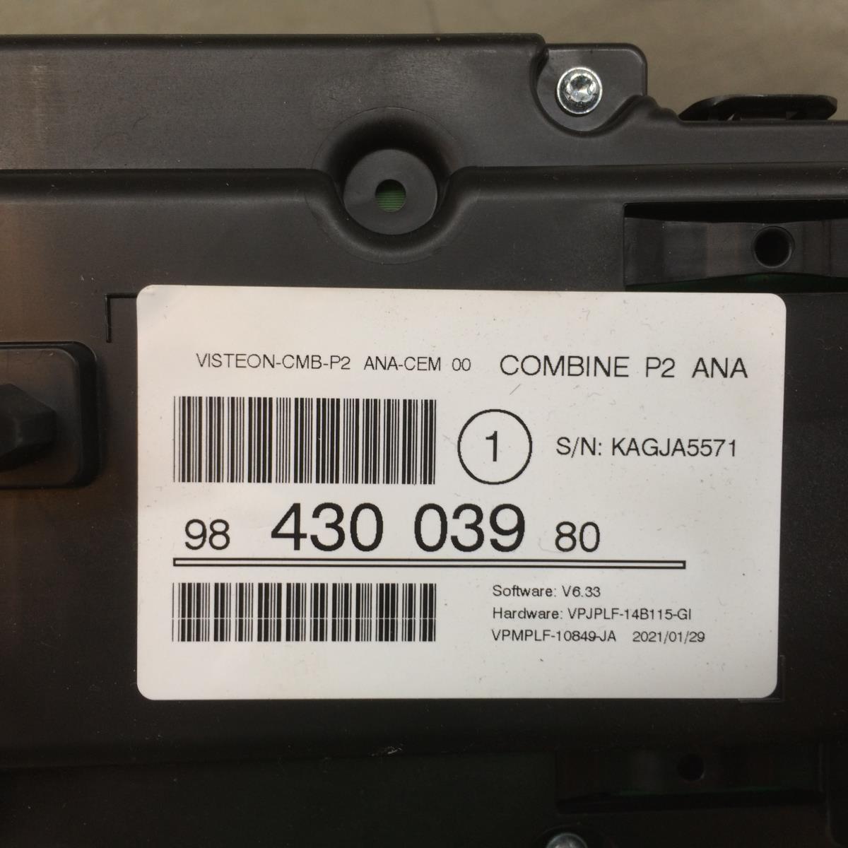 Quadrante / painel de instrumentos PEUGEOT 208 II Imagem-3