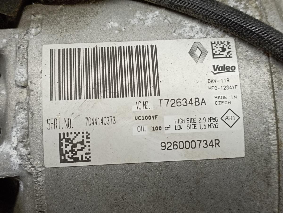 Compresseur AC RENAULT Clio IV Grandtour (KH_) Imagem-3