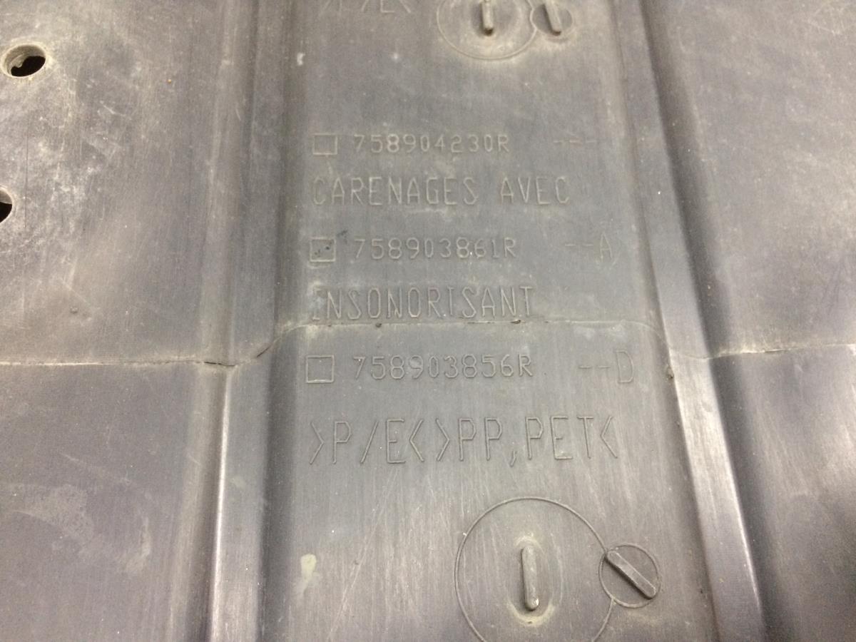 Engine underbody shielding RENAULT Zoe (BFM_) Imagem-3