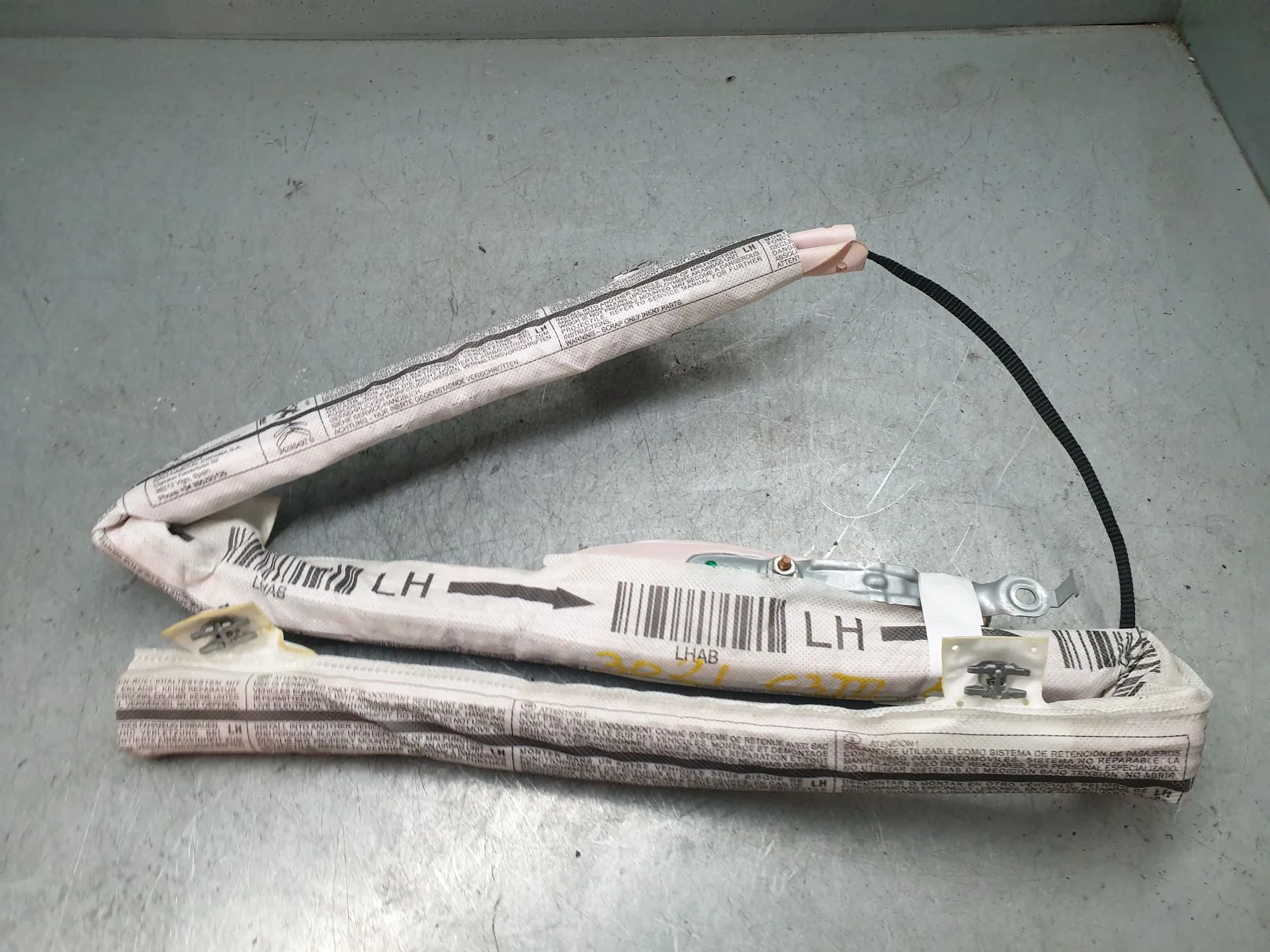 Airbag cortina esquerdo CITROËN C3 III (SX)