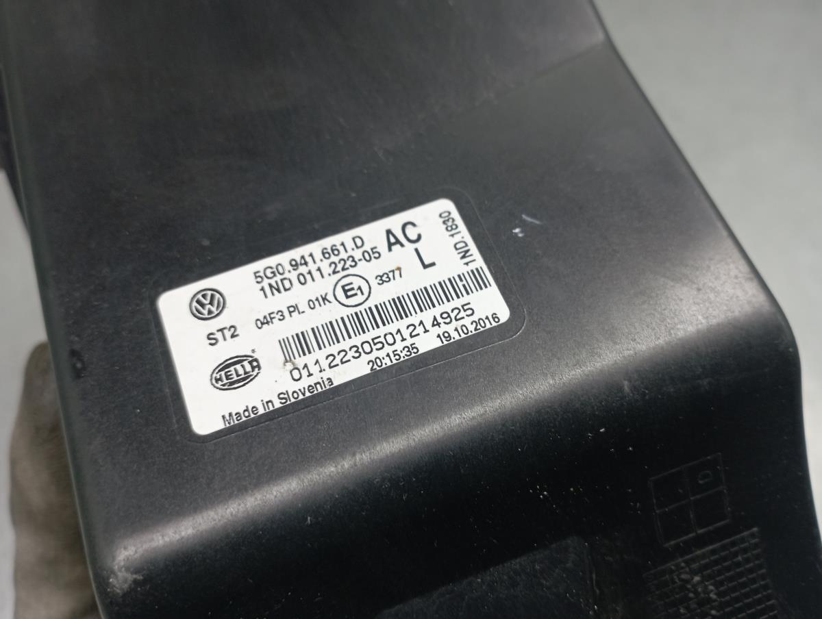 Faro antiniebla delantero izquierdo VOLKSWAGEN Golf VII (5G1, BQ1, BE1, BE2) Imagem-4