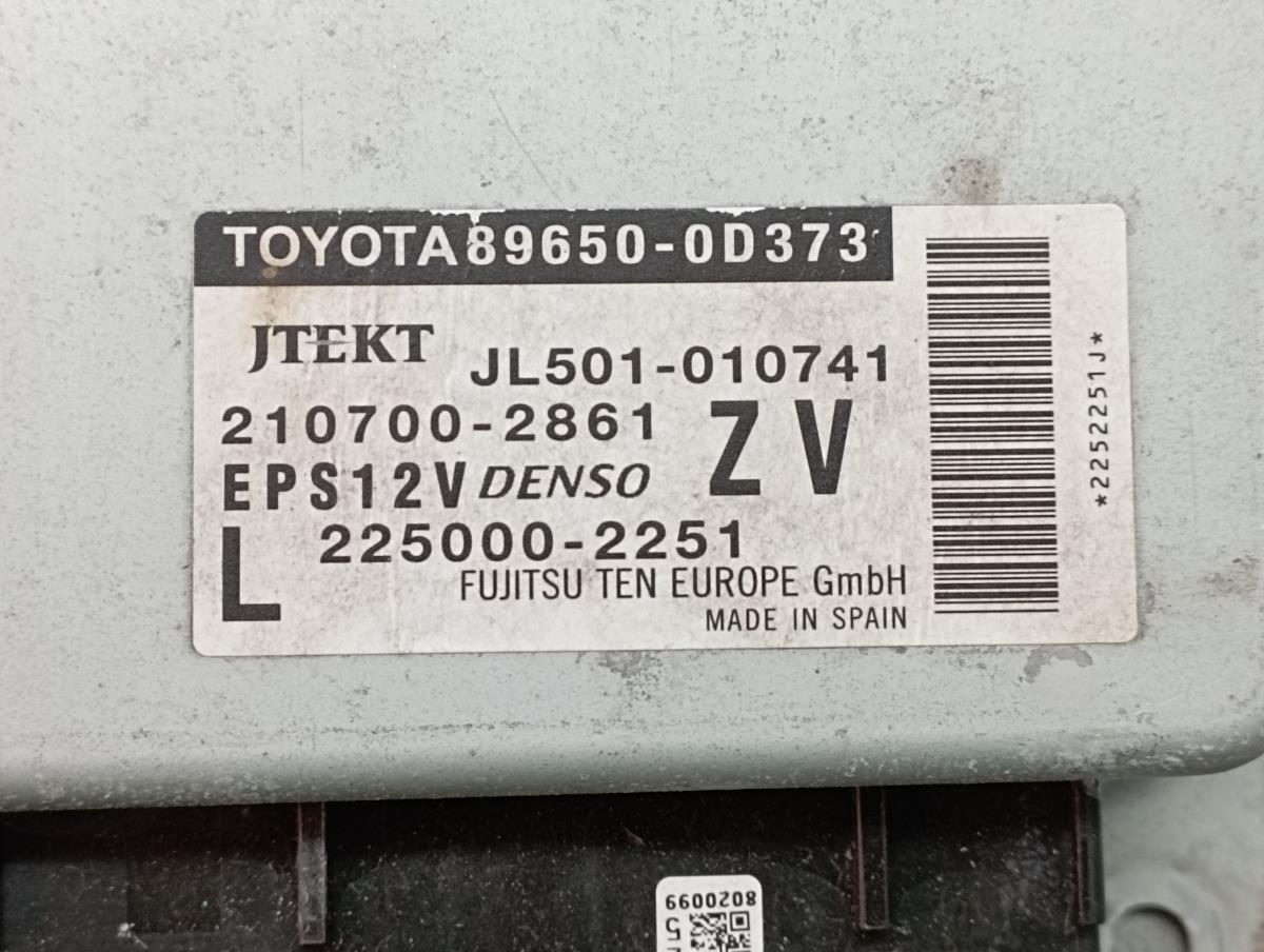 Módulo da coluna de direção TOYOTA Yaris (_P13_) Imagem-3