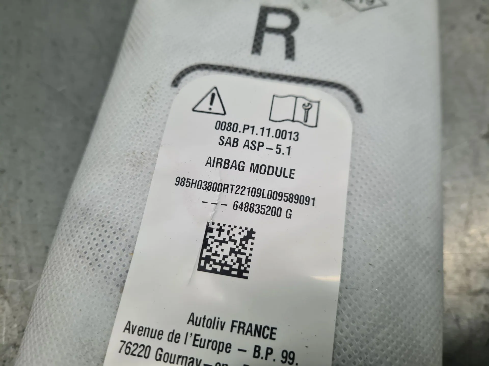 Airbag Destro DACIA Logan III Imagem-3