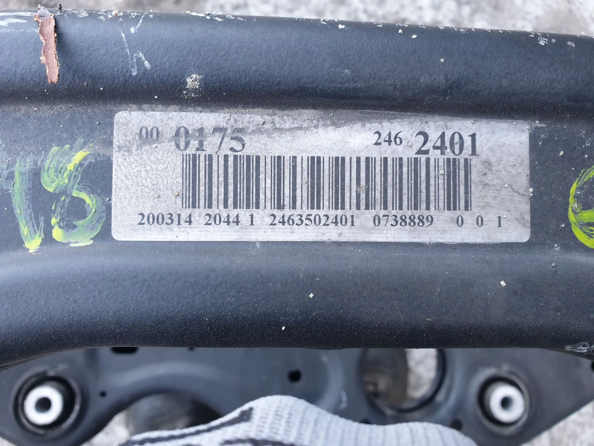 Charriot trás MERCEDES-BENZ GLA (X156) Imagem-2