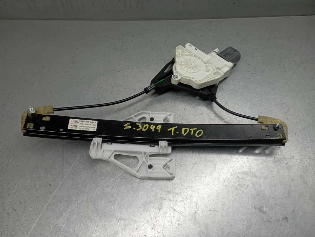 Right rear window regulator AUDI A1 Sportback (8XA, 8XF)