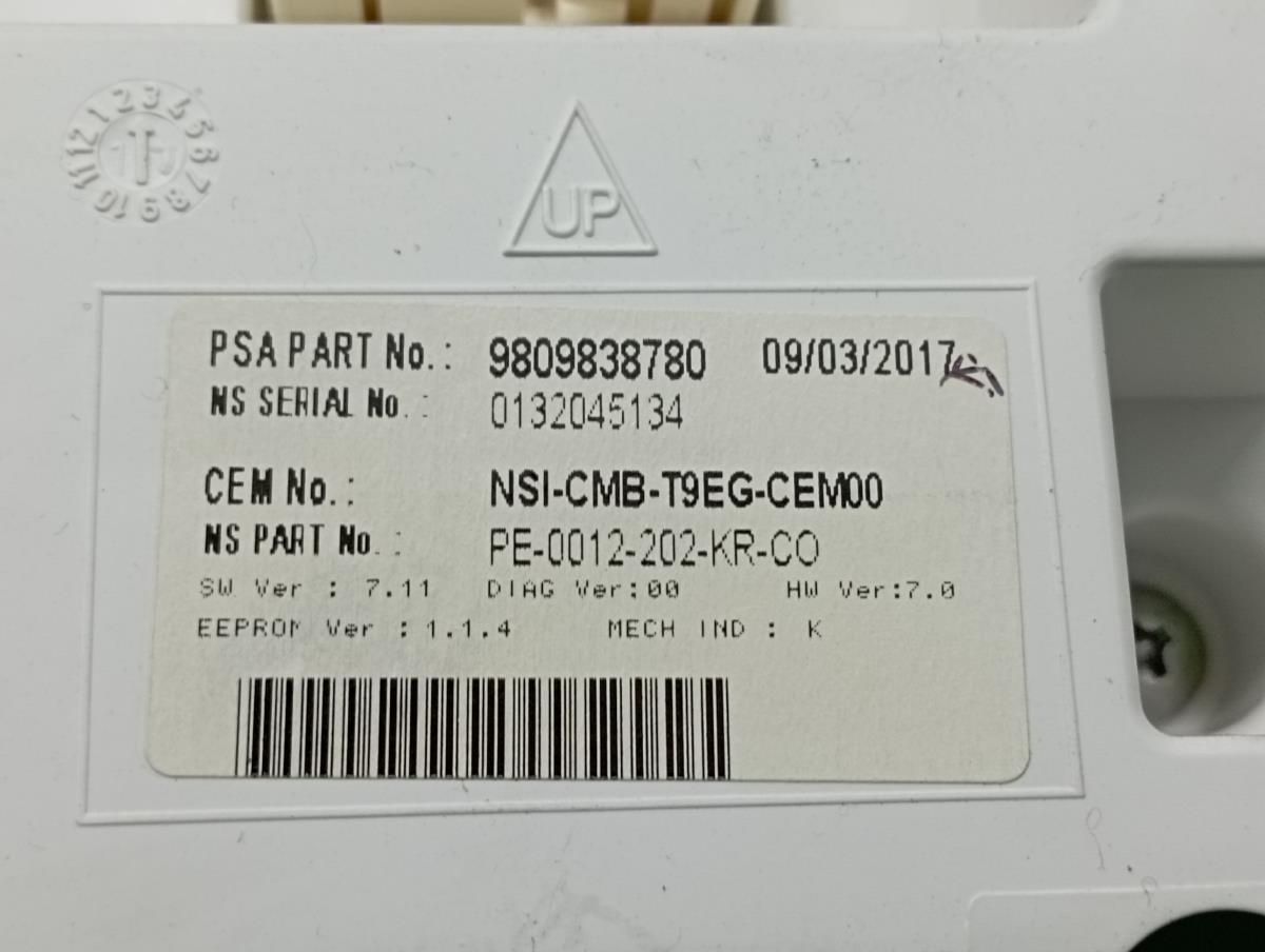 Quadrante / painel de instrumentos PEUGEOT 308 SW II Imagem-3