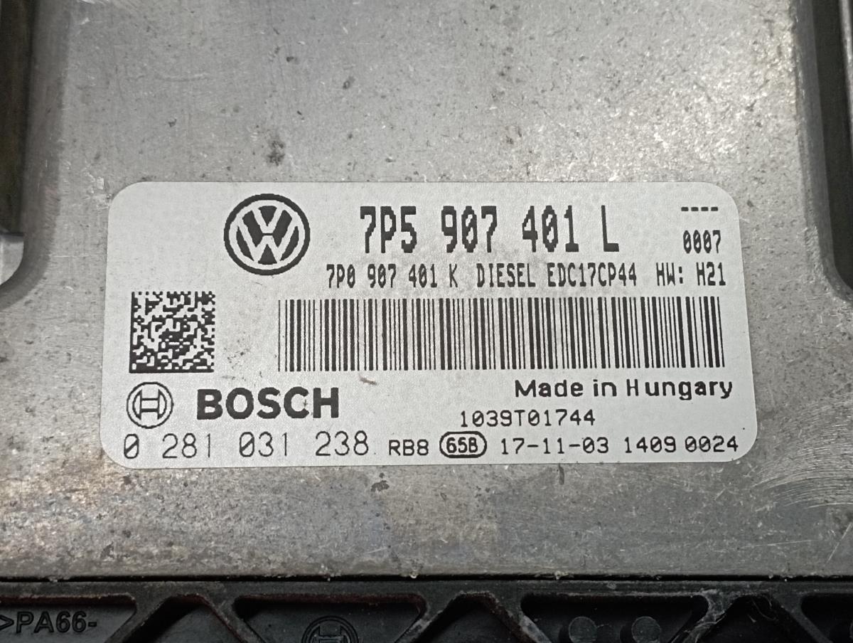 Engine control unit / ECU PORSCHE Cayenne (92A) Imagem-3
