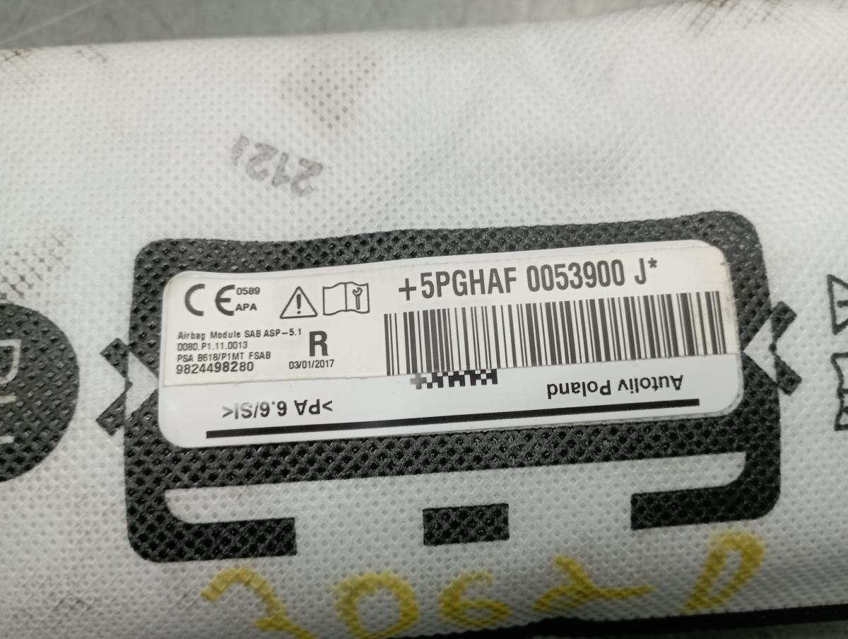 Airbag banco direito CITROËN C3 III (SX) Imagem-3