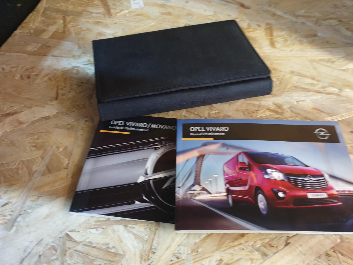 Borsa con manuale dell’utente del veicolo OPEL Vivaro B Furgão (X82) Imagem-1
