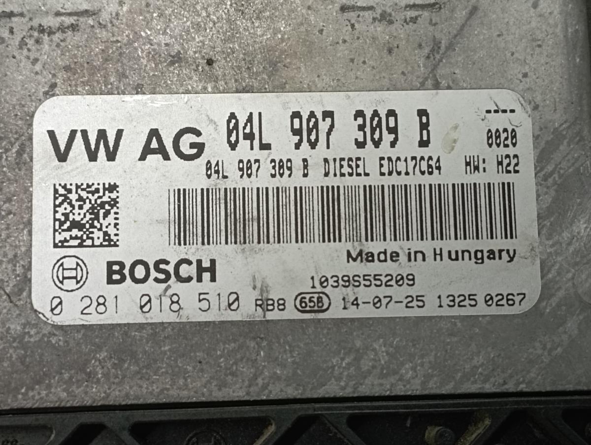 Centralina motor / ECU VOLKSWAGEN Golf VII (5G1, BQ1, BE1, BE2) Imagem-3