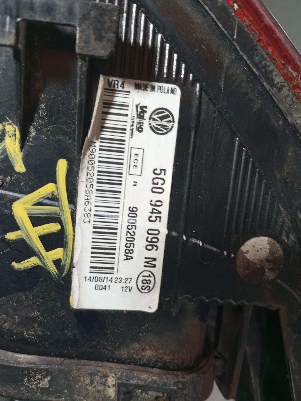 Feu arrière Droite VOLKSWAGEN Golf VII (5G1, BQ1, BE1, BE2) Imagem-4