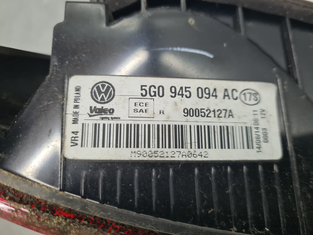 Fanale Destro Baule VOLKSWAGEN Golf VII (5G1, BQ1, BE1, BE2) Imagem-4
