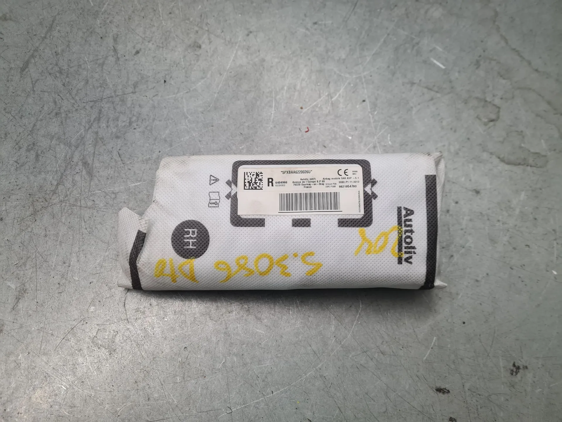 Airbag Derecho PEUGEOT 208 II