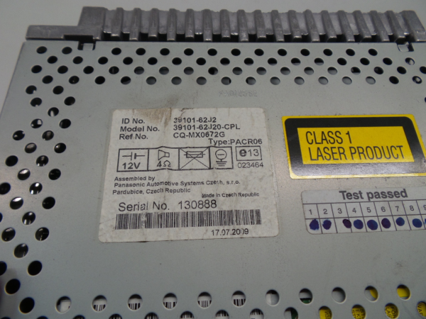 Car radio SUZUKI Swift III (MZ, EZ) Imagem-2