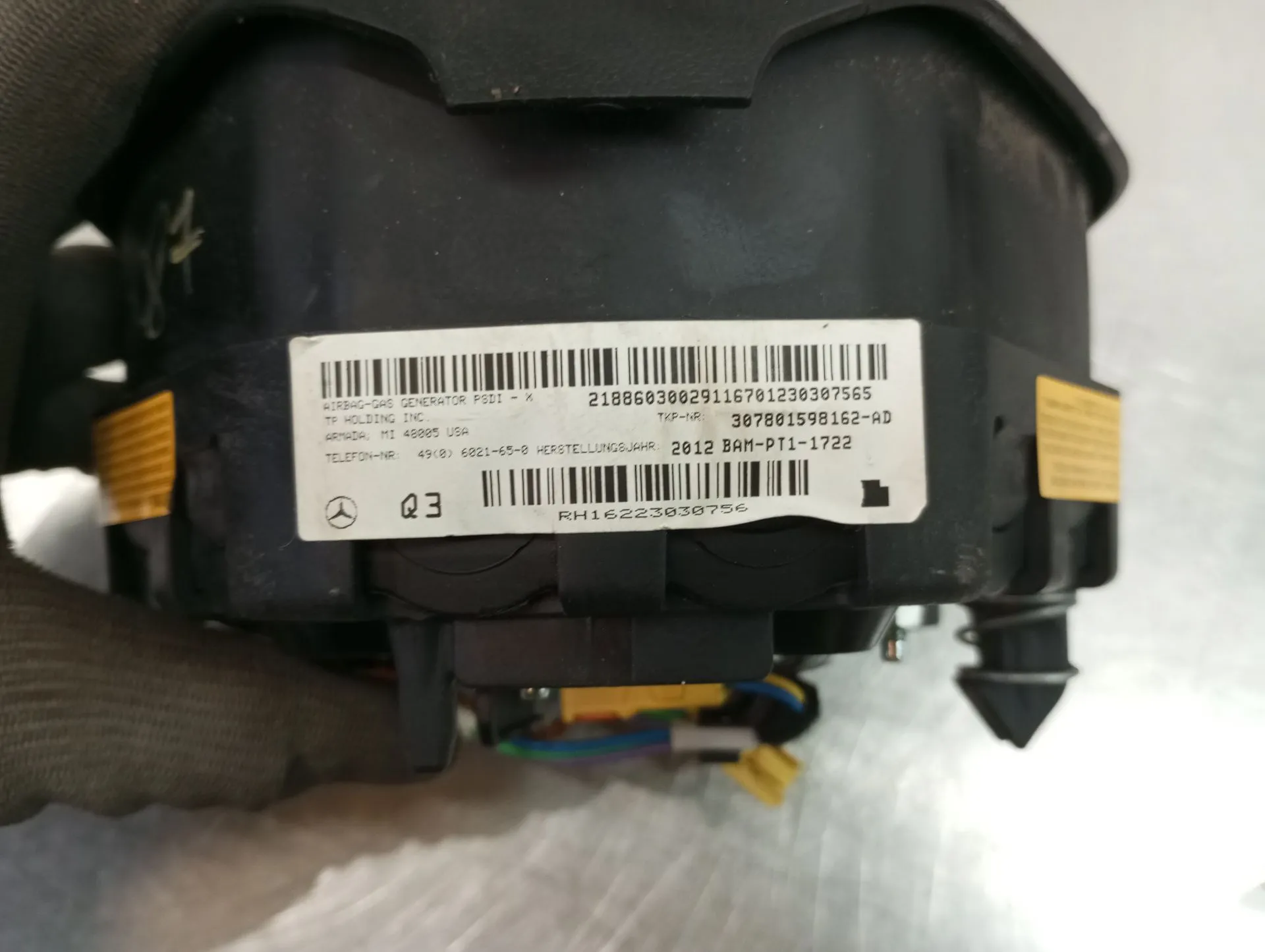 Airbag del Volante MERCEDES-BENZ CLS (C218) Imagem-2