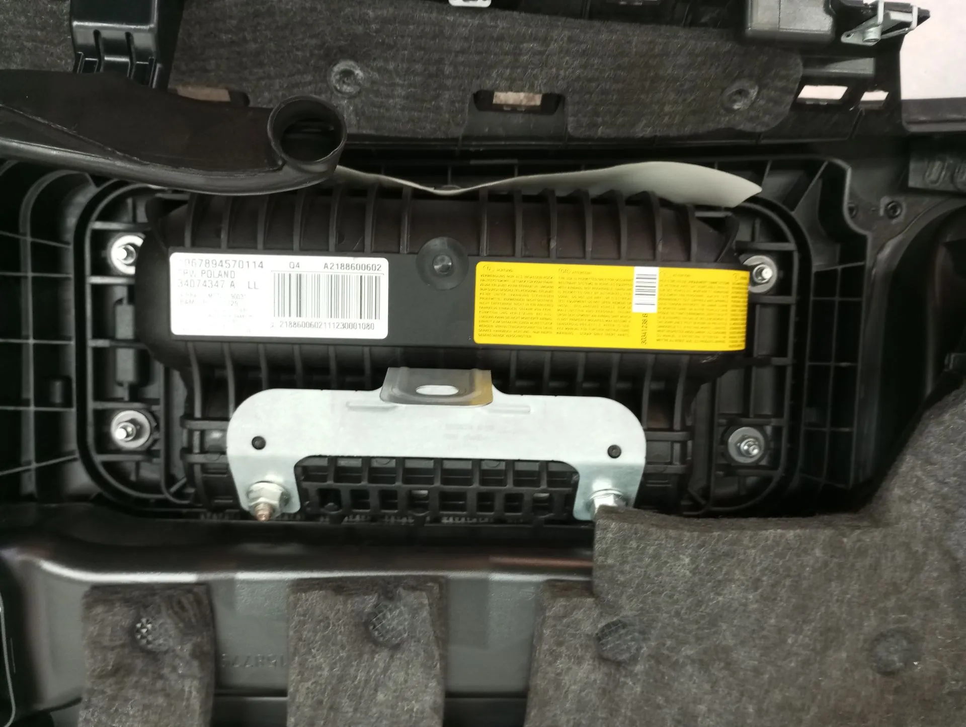 Airbag passageiro MERCEDES-BENZ CLS (C218)