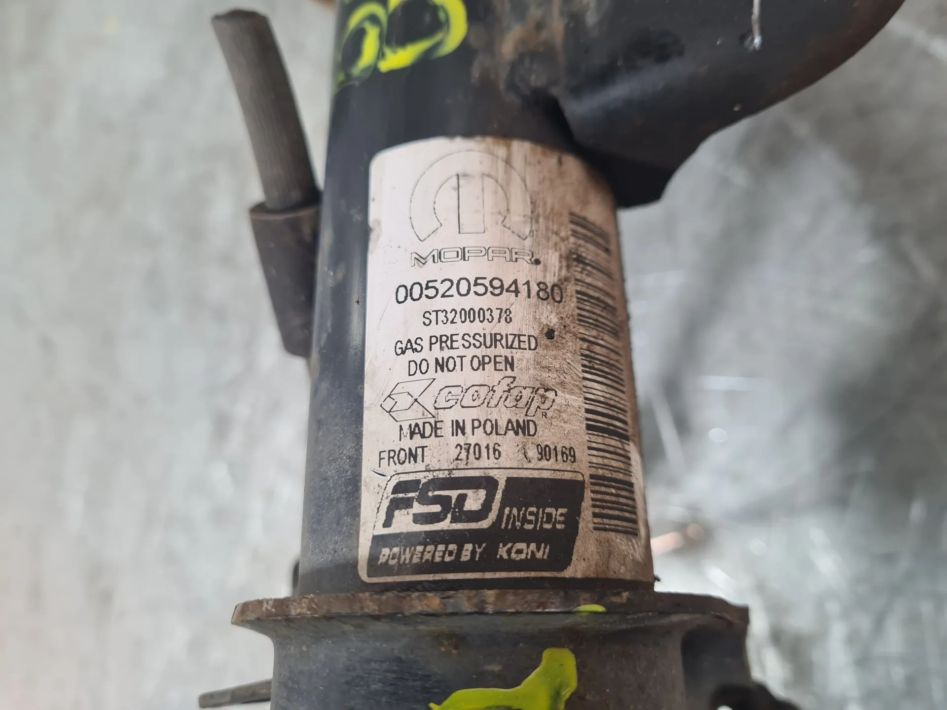 Ammortizzatore Anteriore Destro FIAT Tipo Hatchback (357_) Imagem-4