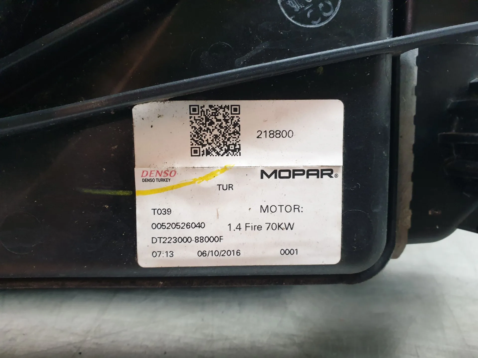 Radiator Kit FIAT Tipo Hatchback (357_) Imagem-8