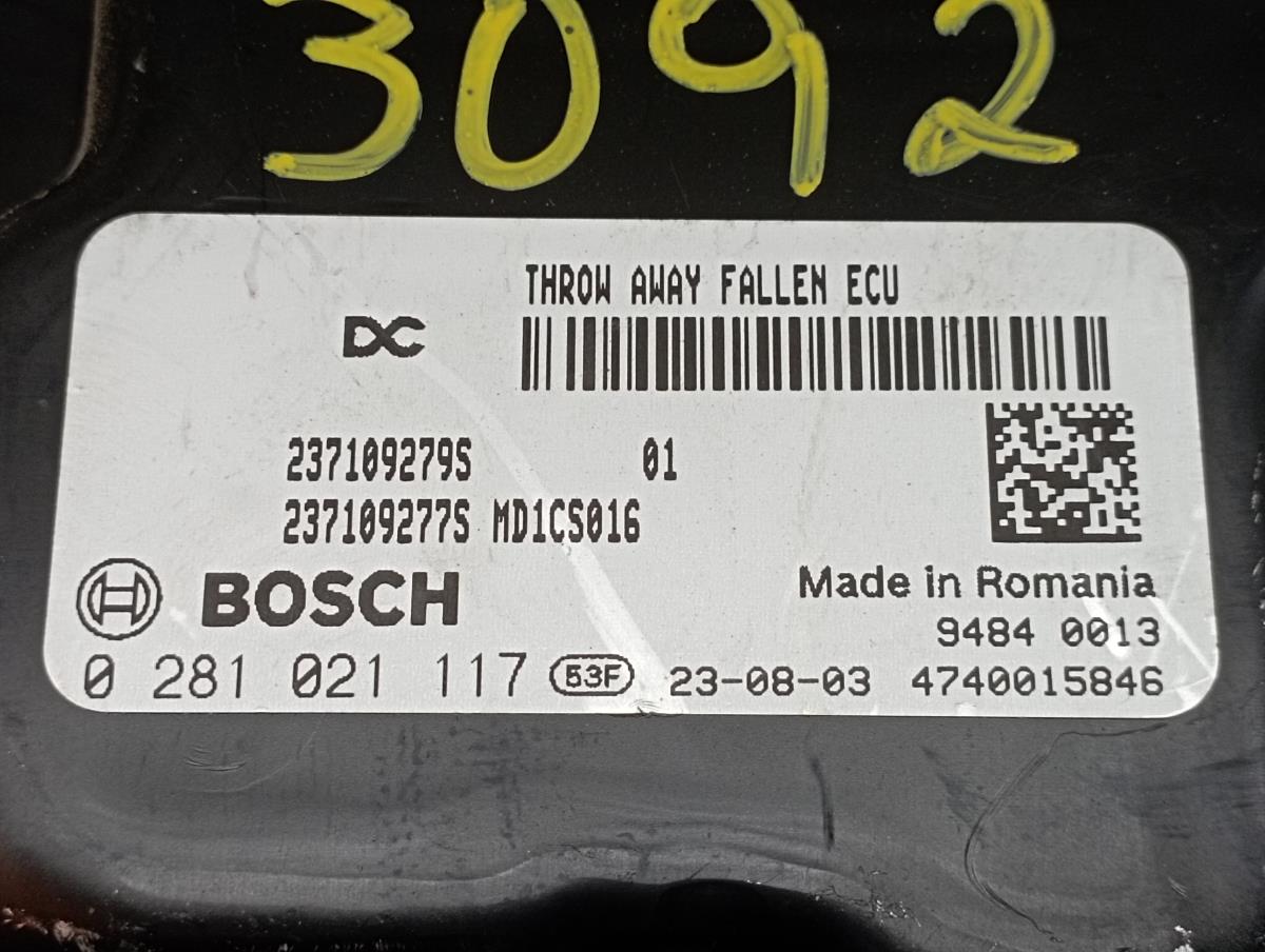Centralina motor / ECU RENAULT Kangoo III Express Imagem-3