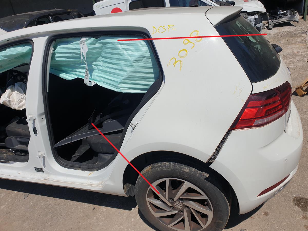 Painel trás esquerdo VOLKSWAGEN Golf VII (5G1, BQ1, BE1, BE2)