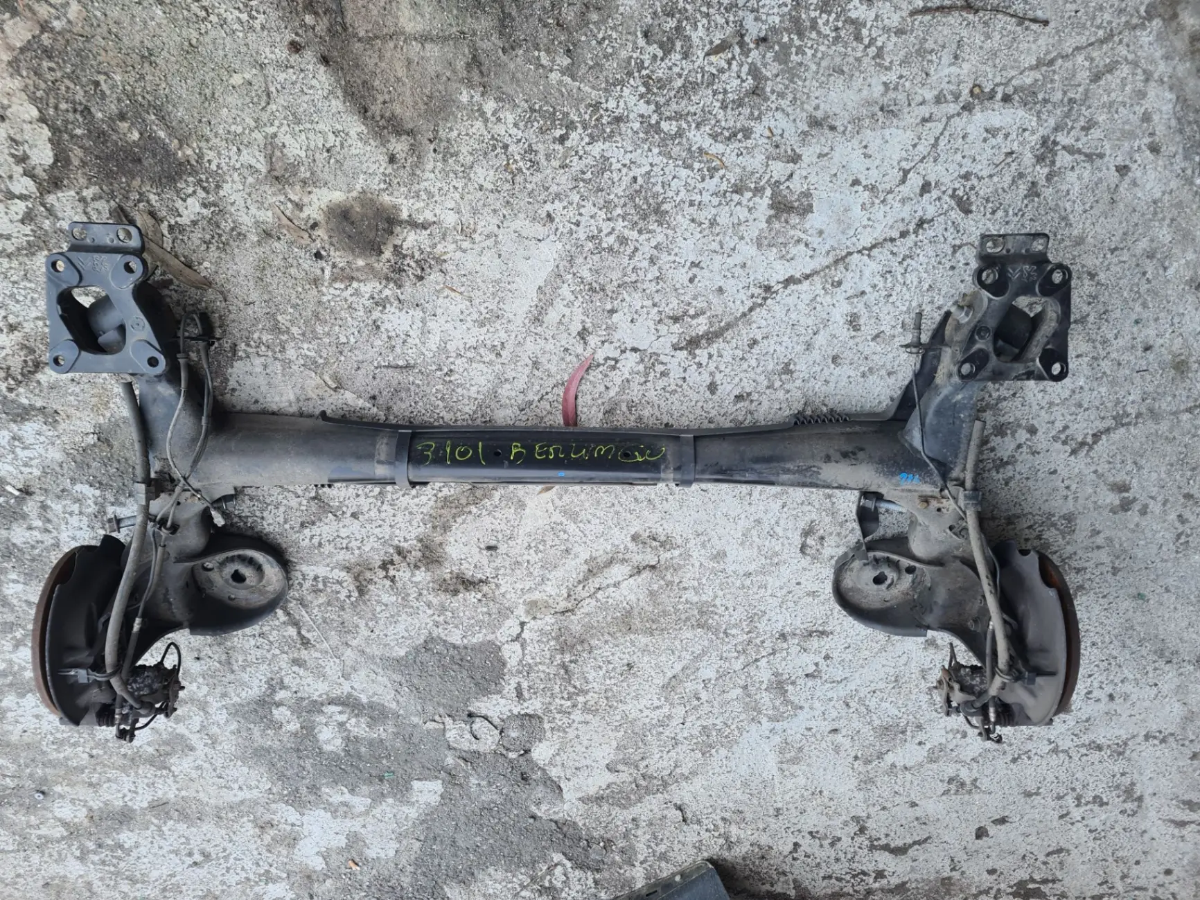 Eje trasero con discos CITROËN Berlingo (B9)