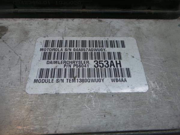 Centralina motor / ECU JEEP Cherokee (XJ) Imagem-3