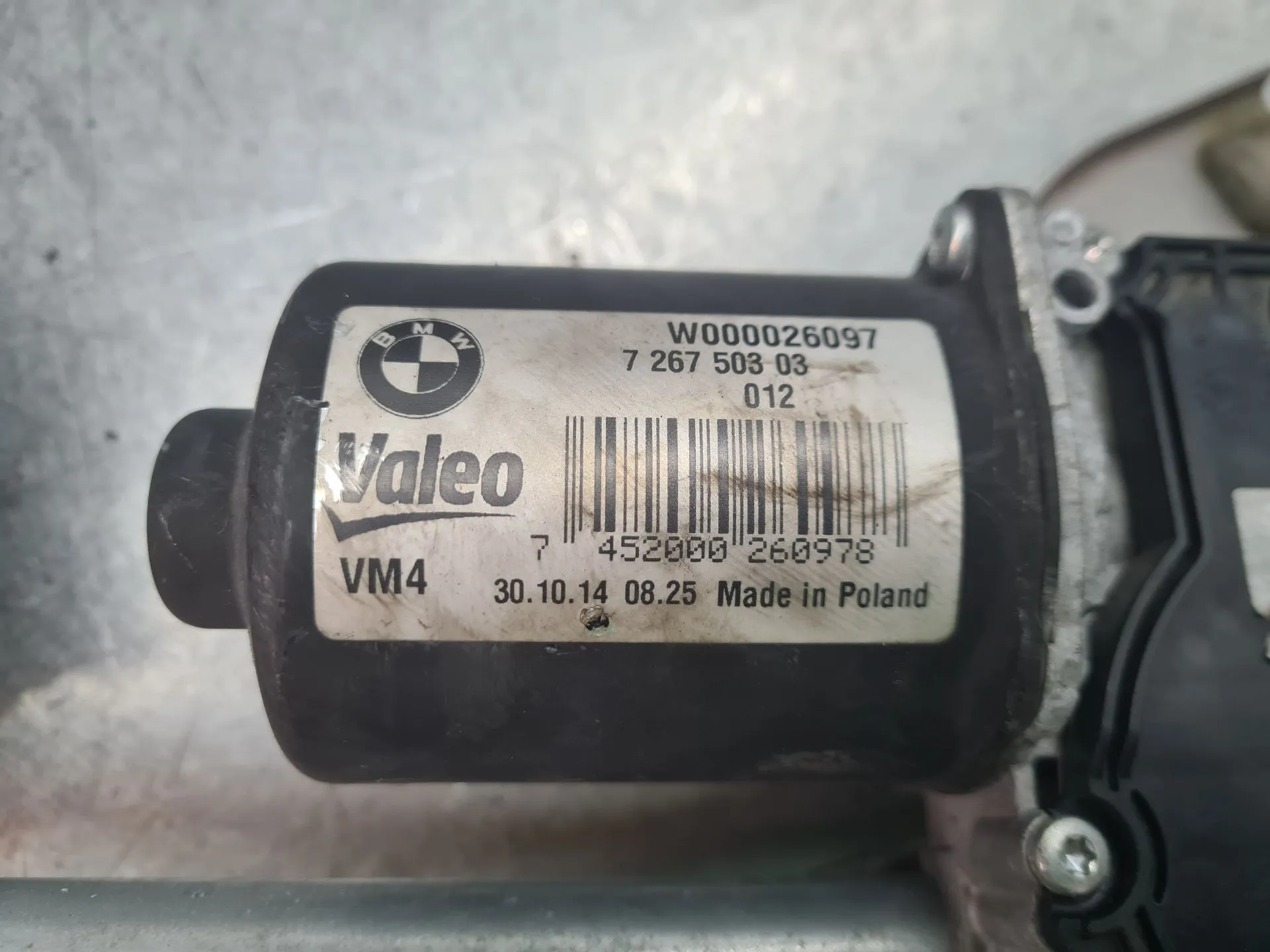 Motore tergicristallo anteriore BMW 1 (F21) Imagem-4