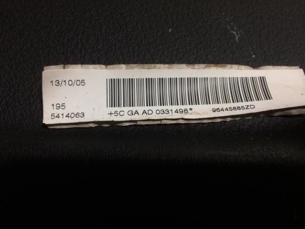 Airbag Rodilla PEUGEOT 407 (6D_) Imagem-1