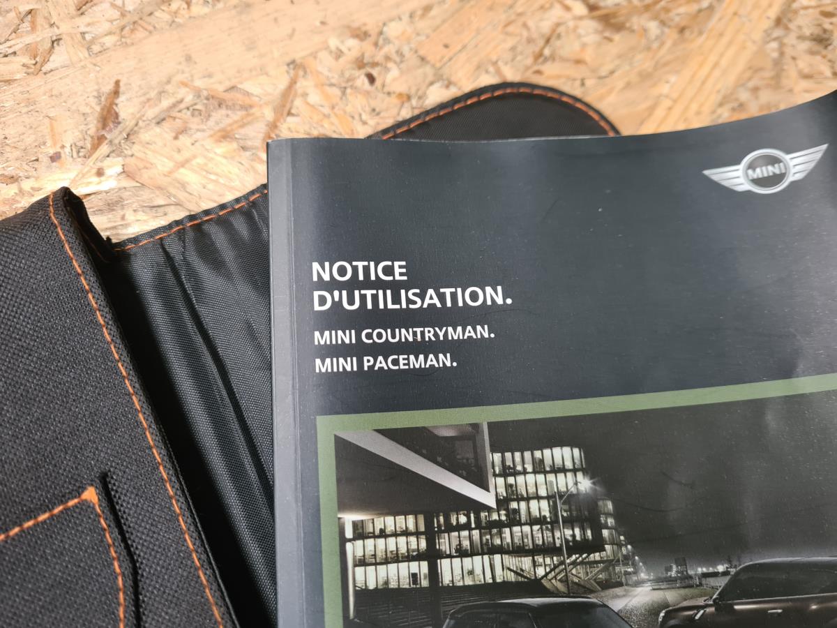 Borsa con manuale dell’utente del veicolo MINI Mini Countryman (R60) Imagem-2