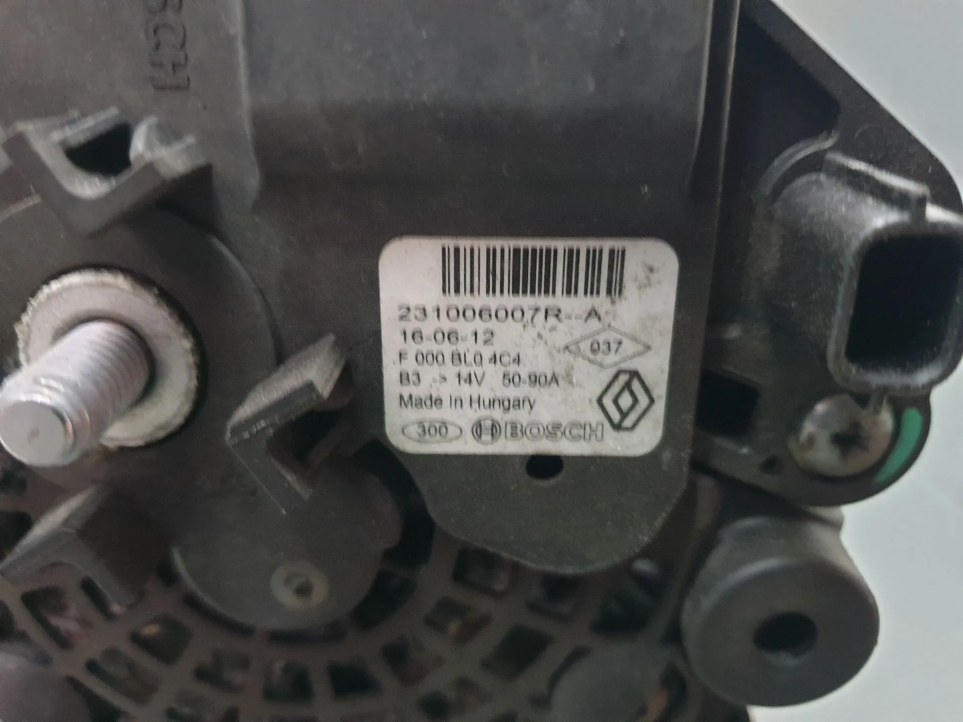 Alternador RENAULT Twingo III (BCM_) Imagem-4