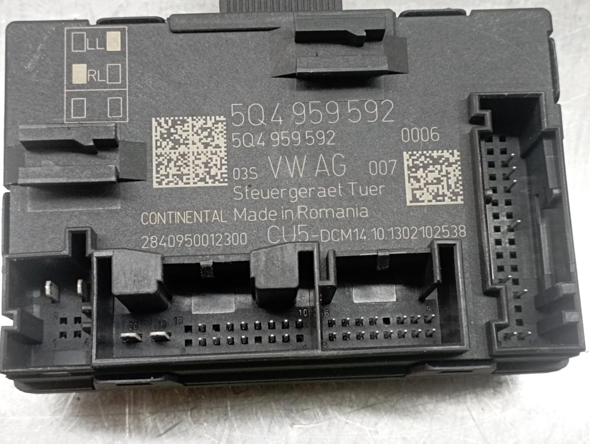 Right front Door Unit Module SKODA Octavia III Break (5E5) Imagem-2